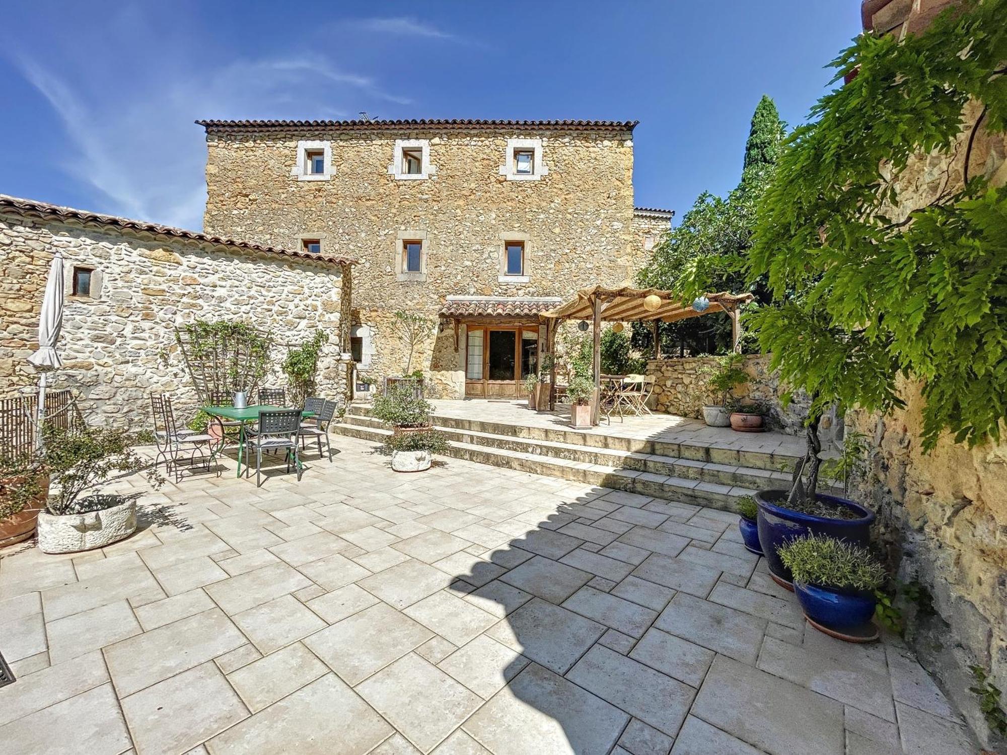 Le Fleuriste Villa Saint-Sauveur-de-Cruzieres Ngoại thất bức ảnh